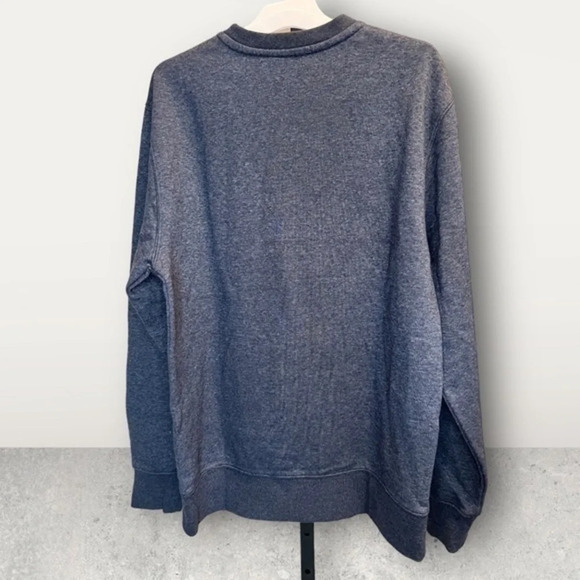 NWT ~ EDDIE BAUER SWEATSHIRTS BLUE  color ~ various sizes ~ HEAVYWEIGHT - Picture 8 of 8